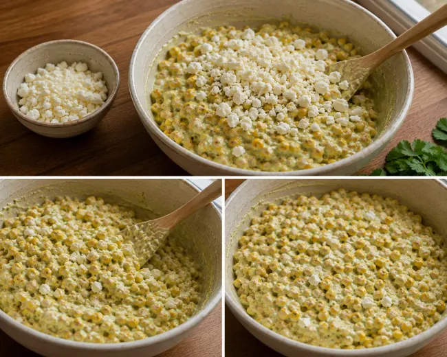 Add the Cotija Cheese