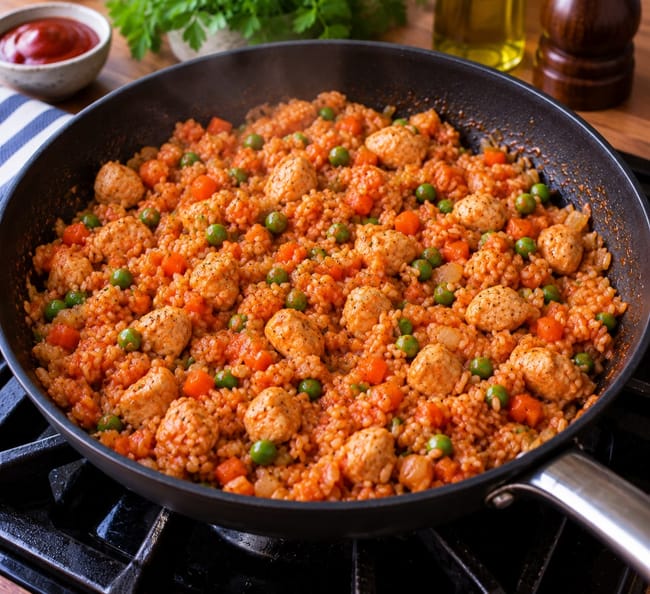 Add the Rice and Seasonings