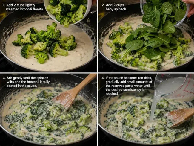 Add the Vegetables