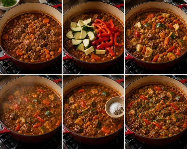 Add the Remaining Vegetables