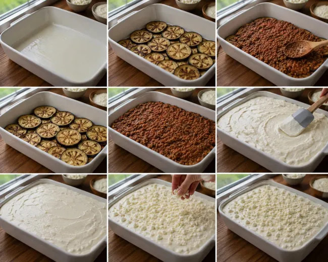 Assemble the Moussaka