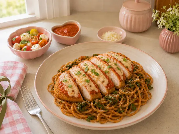 ๐ ๐ Baked Chicken Parmesan