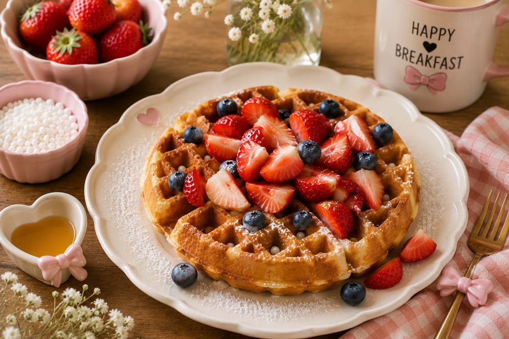 Balanced Belgian Protein Waffles