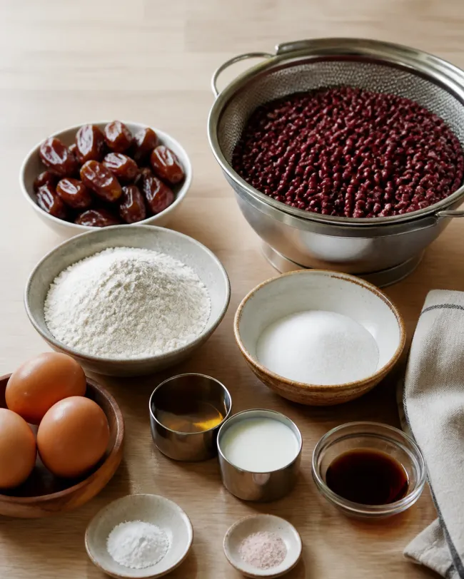 Prepare the Beans, Dates, and Measured Components