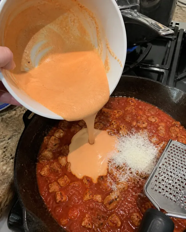 Temper the Ricotta