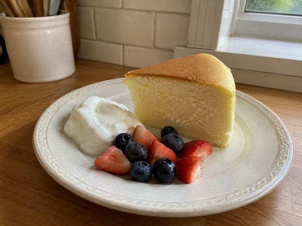 🍰 Balanced Japanese Cheesecake