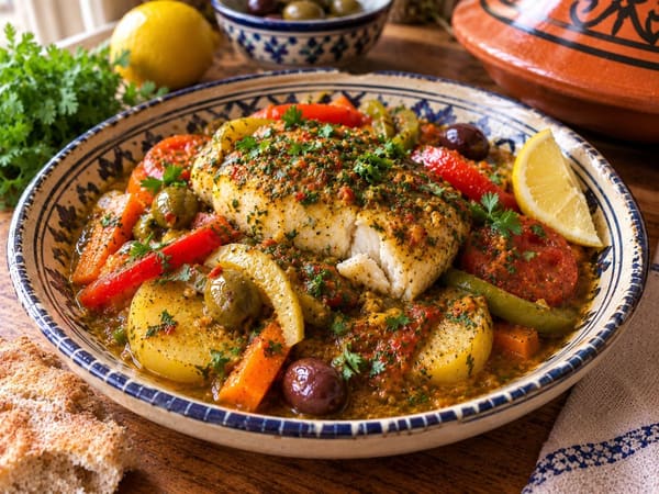 🐟 Chermoula Fish Tagine