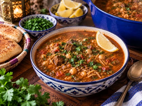 🍲 Balanced Moroccan Harira