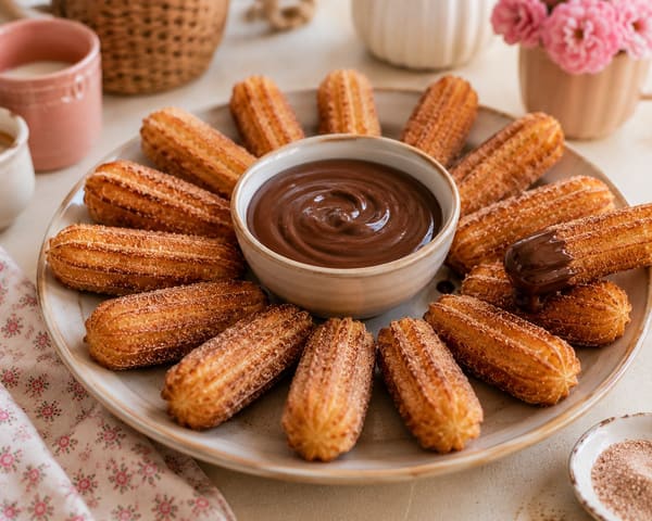 🍩 Balanced Oven-Baked Churros