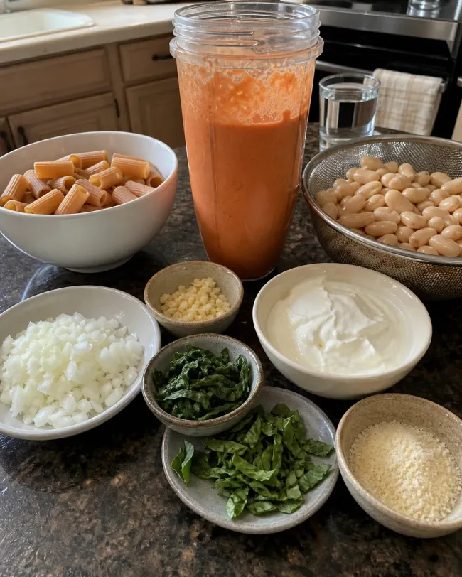 Organize the Components and Blend the Creamy Bean Base