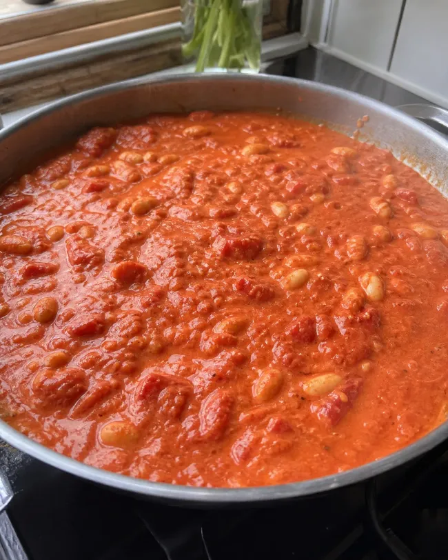 Deglaze Safely with Vodka and Simmer the Tomato Sauce