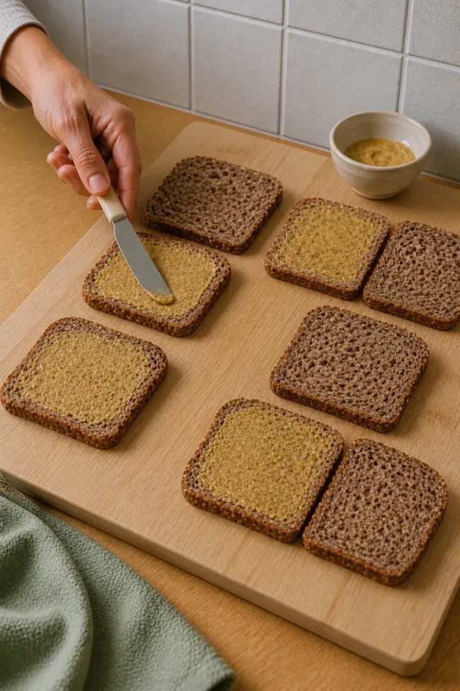 Prepare the Bread and Mustard