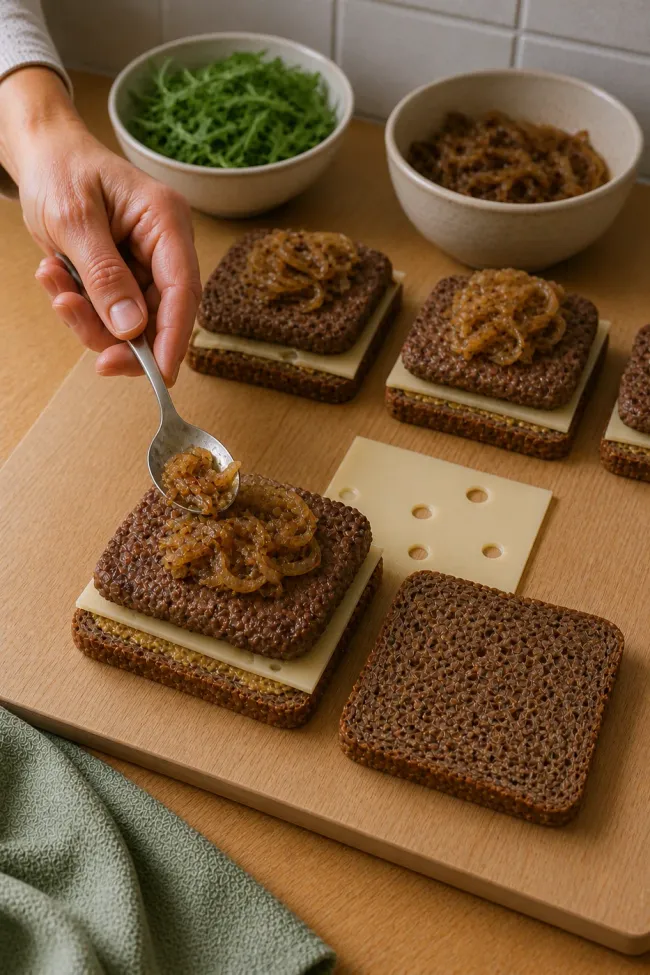 Assemble the Sandwiches