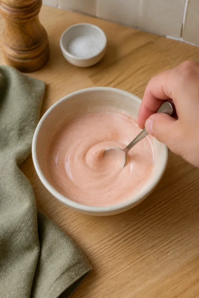 Make the Lightened Russian Dressing