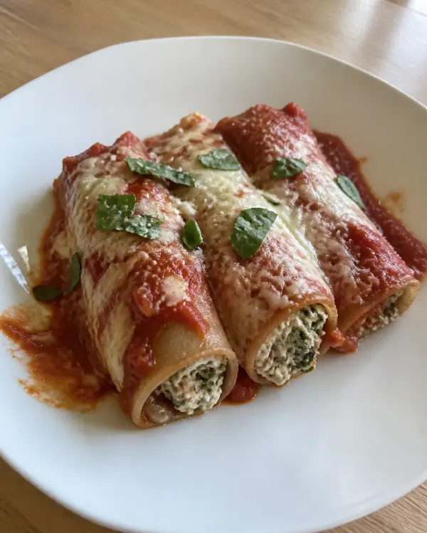๐ฟ ๐ Spinach Ricotta Cannelloni