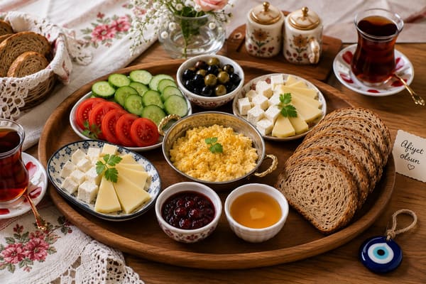 🍳 Balanced Turkish Breakfast Plate