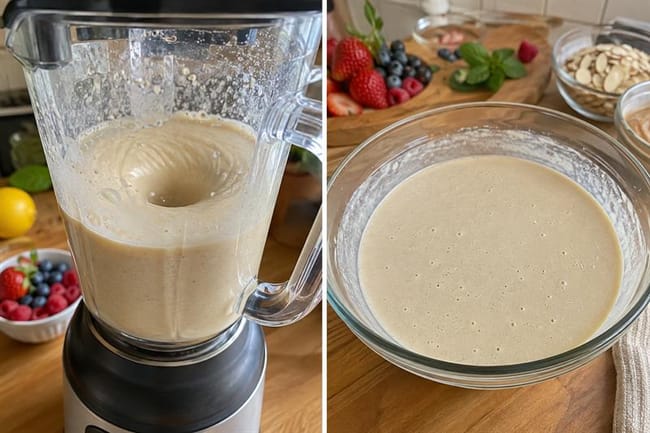 Blend and Rest the Batter