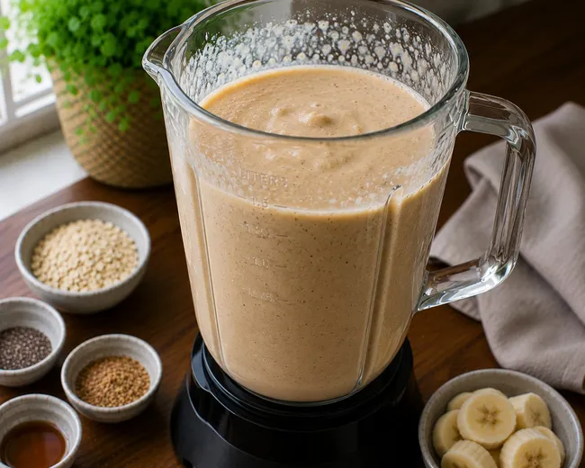 Blend Until Thick & Creamy
