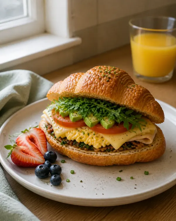 🥐 Breakfast Croissant Sandwich