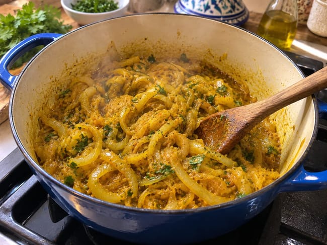 Build the Soft Onion & Spice Base