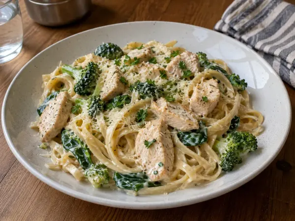 🍝 Balanced Chicken Alfredo