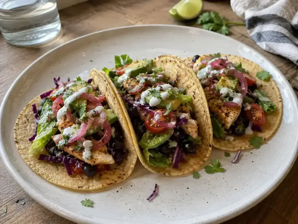 Balanced Chicken Tacos