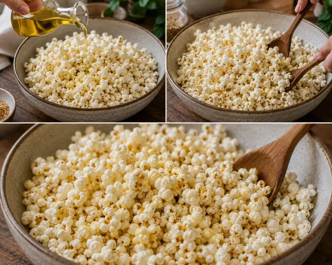 Coat the Popcorn