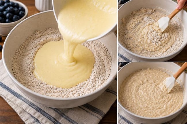Combine without overmixing