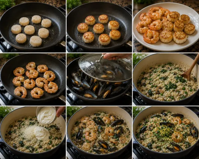 Cook the Seafood