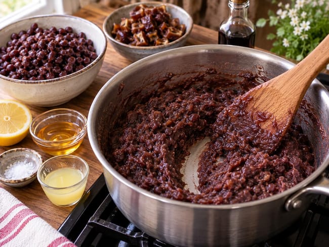 Cook the Date-Sweetened Anko