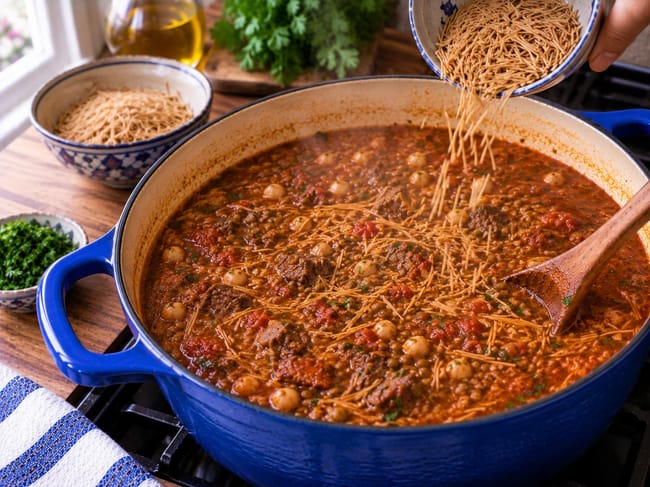 Cook the Fine Vermicelli