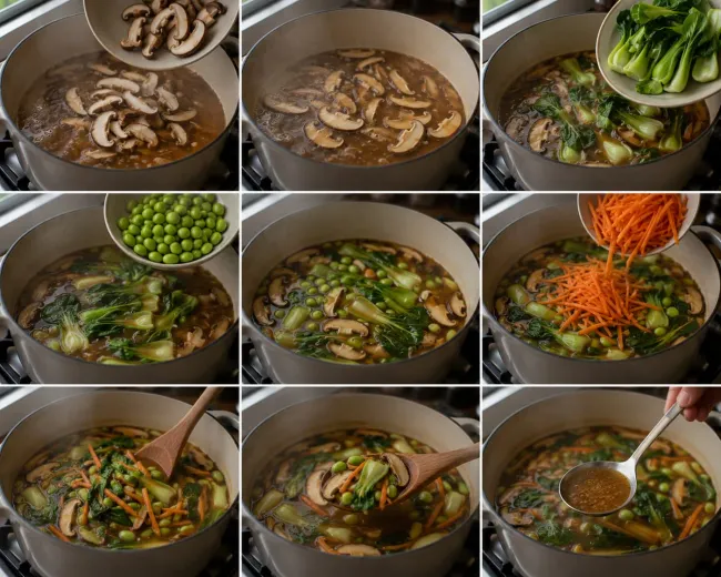 Cook the Vegetables