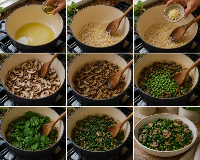 Cook the Vegetables