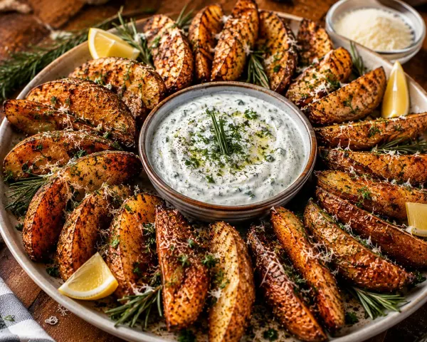 🥔 Crispy Potato Wedges