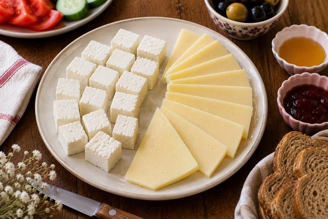 Cut the cheeses