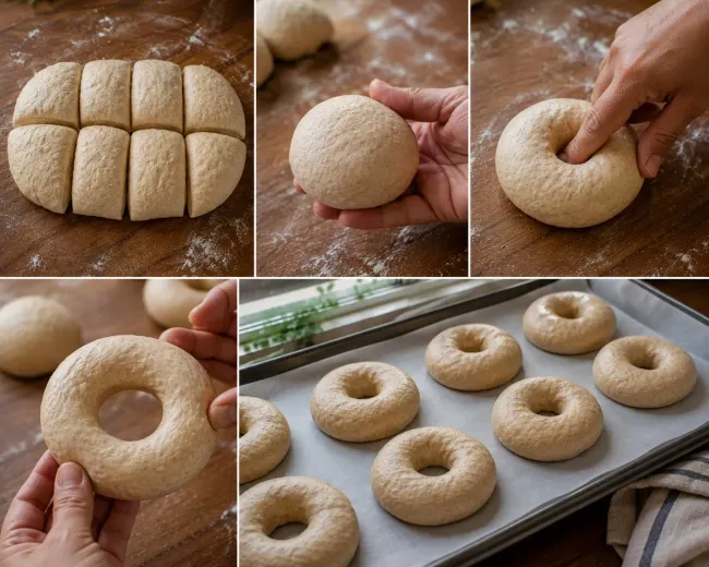 Divide and Shape the Bagels