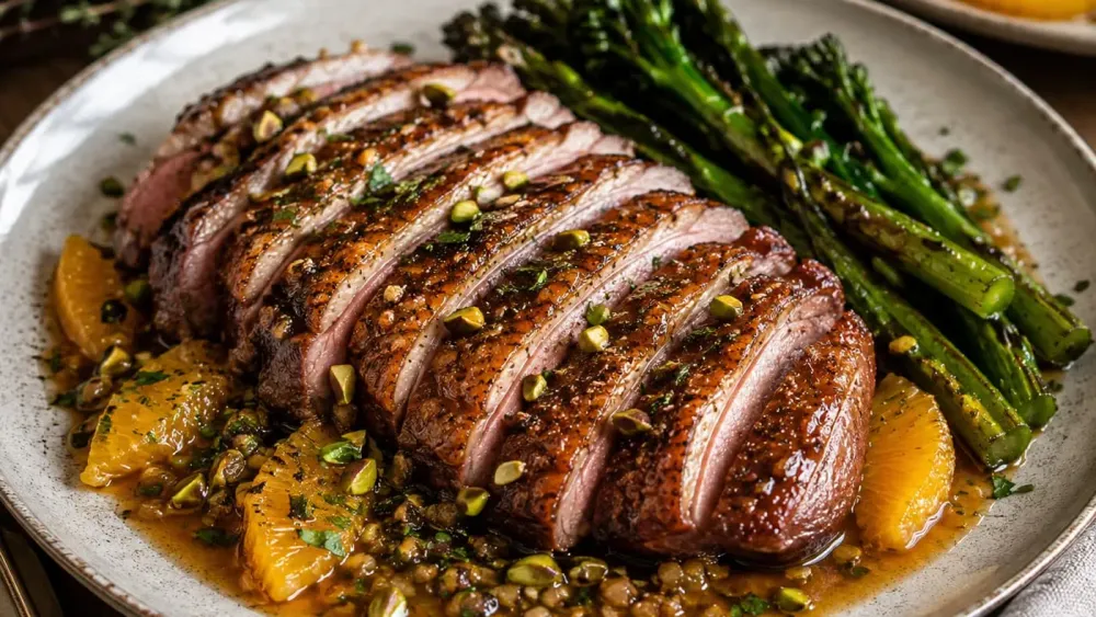 Protein-Rich Duck à l'Orange