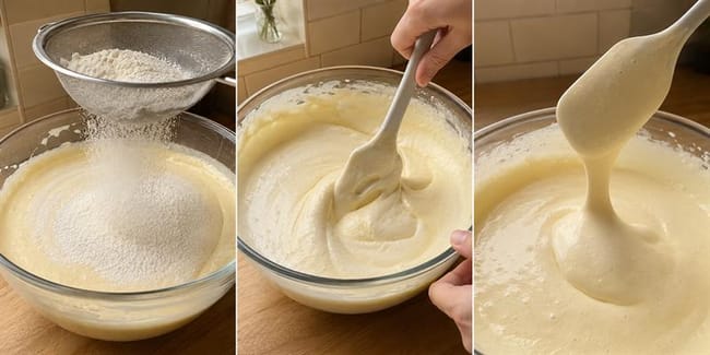 Fold in the Flours Without Crushing the Foam