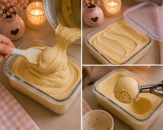 Freeze the gelato