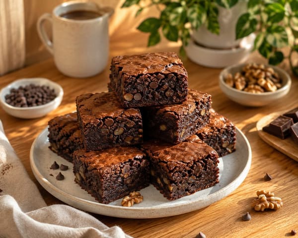 🍫 Fudgy Chocolate Brownies