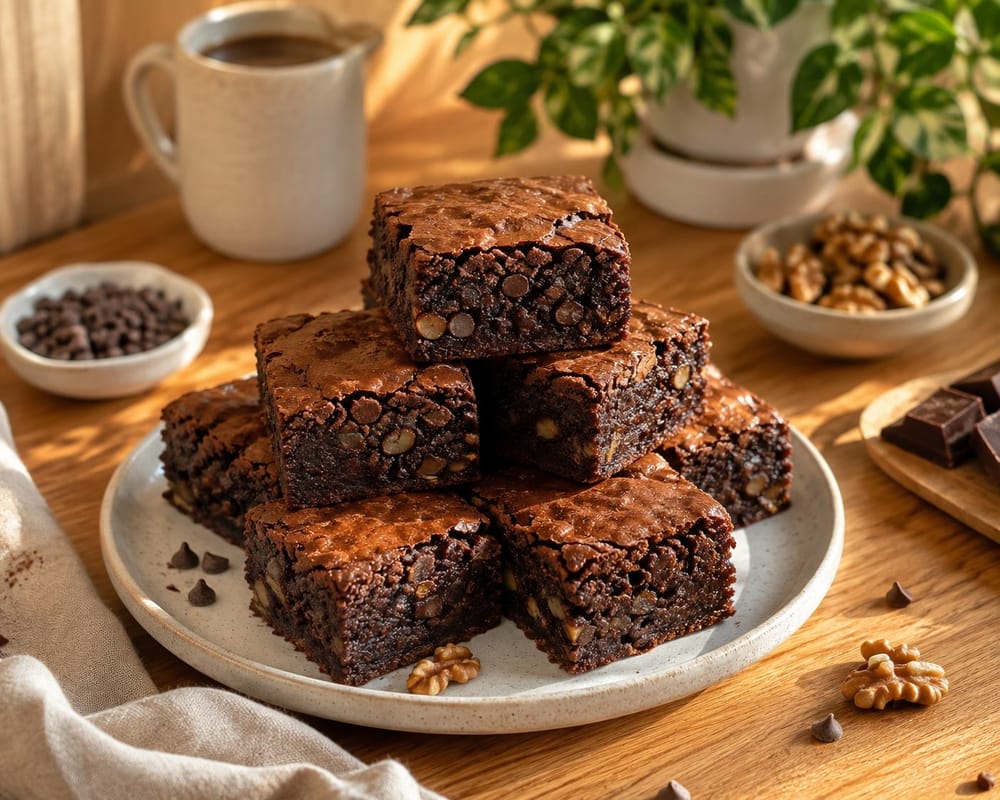 🍫 Fudgy Chocolate Brownies