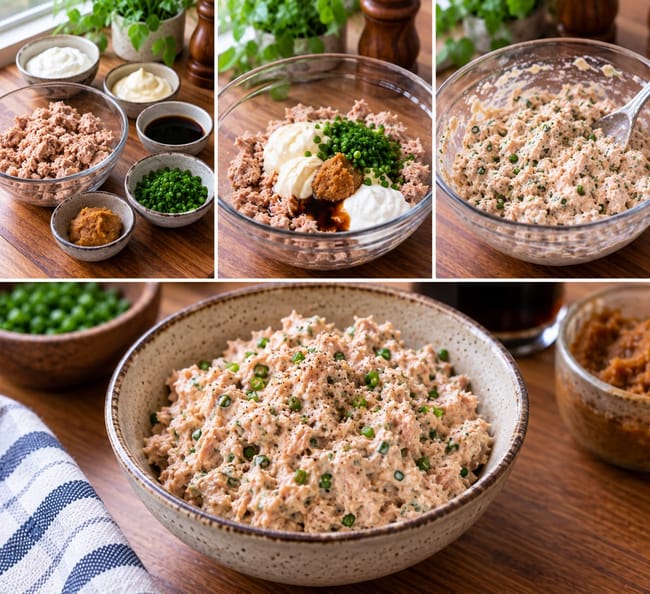 Prepare the Tuna Filling
