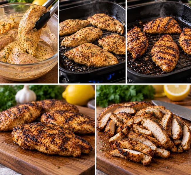Grill the Chicken