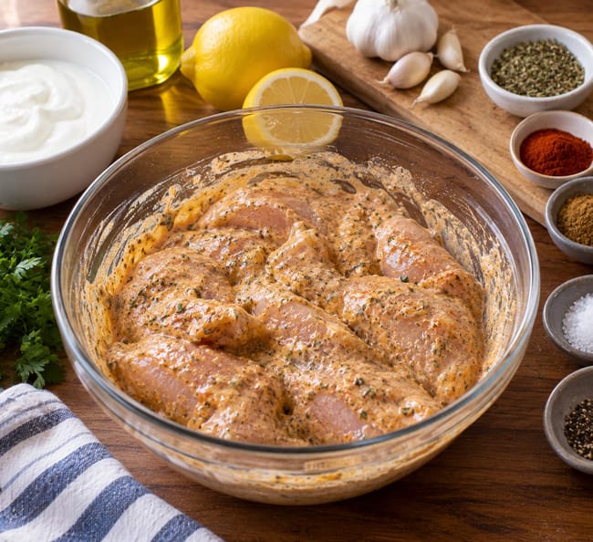 Marinate the Chicken