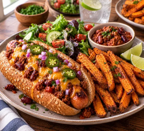 🌭 Chili Cheese Hot Dog