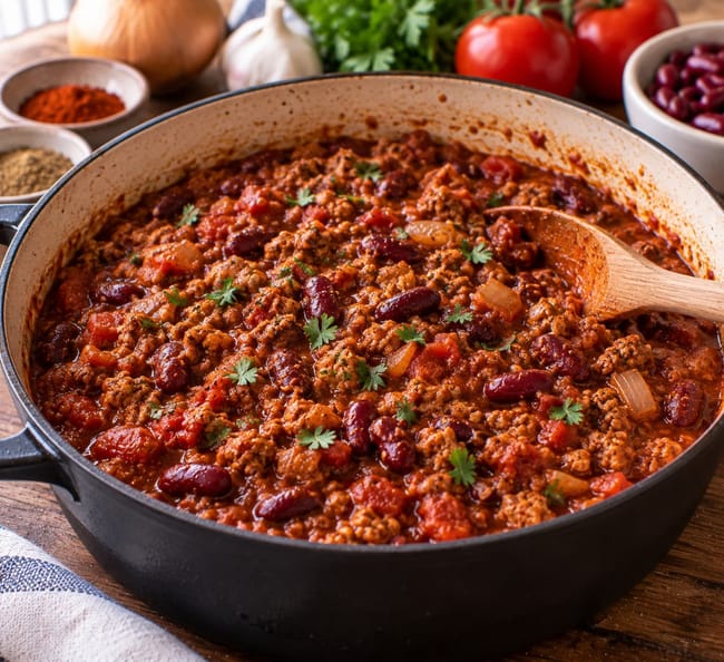Prepare the Homemade Turkey Chili