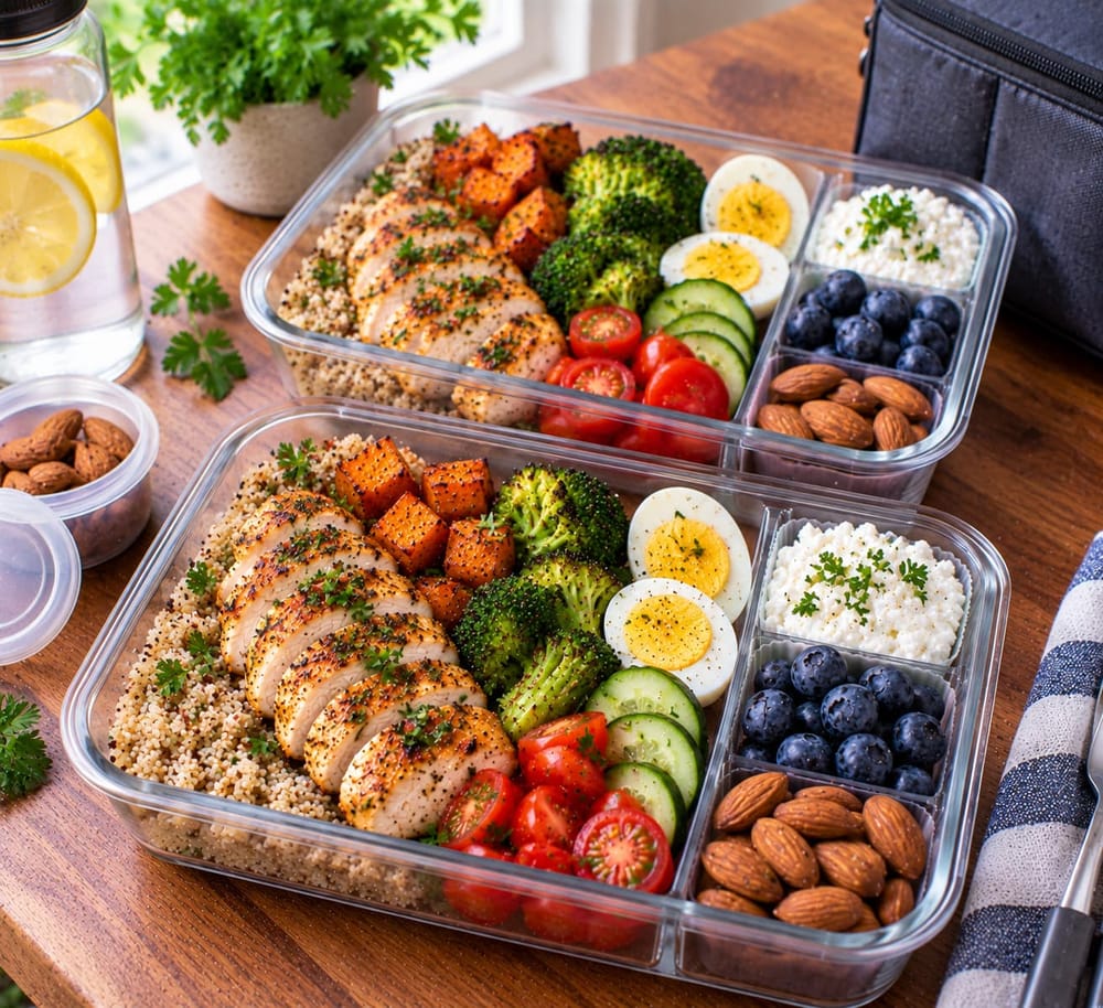 High-Protein Lunch Box