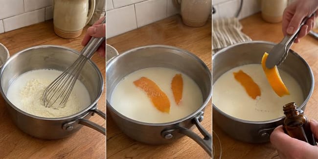 Infuse the Dairy Mixture