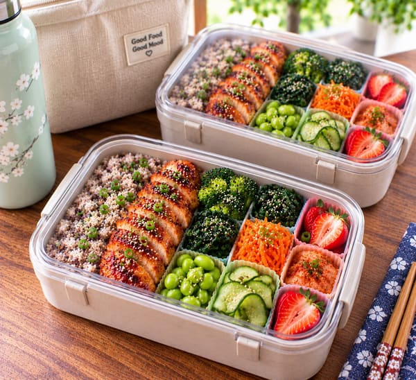 🍗 Korean Chicken Bento
