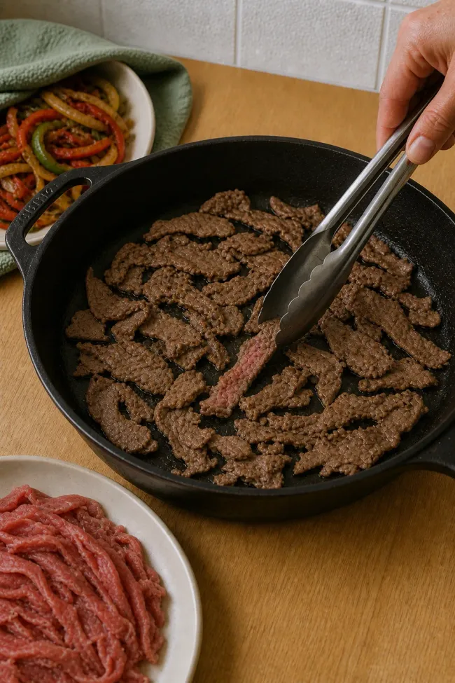 Sear the Beef